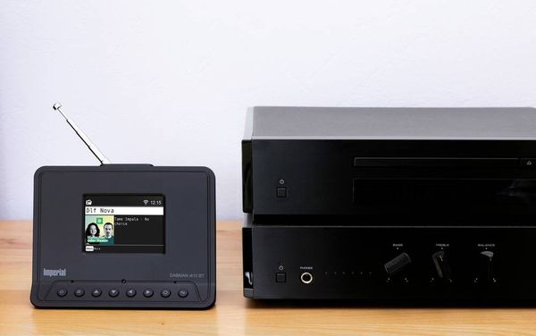Produktbild: Imperial DABMAN i410 BT HiFi-Tuner Schwarz Bluetooth&reg;, DAB+, Internetradio, WLAN, USB