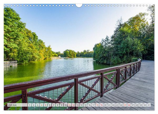 Produktbild: Bad Nauheim Impressionen (Wandkalender 2026 DIN A3 quer), CALVENDO Monatskalender