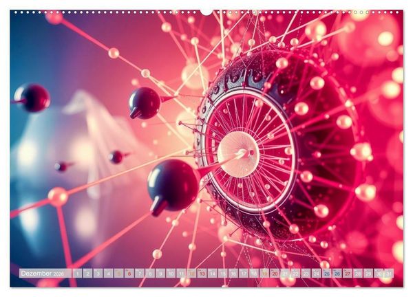 Produktbild: Quantenmechanik von Bits zu Qubits (hochwertiger Premium Wandkalender 2026 DIN A2 quer), Kunstdruck in Hochglanz