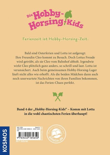 Produktbild: Die Hobby-Horsing-Kids, 4, Total chaotische Ferien
