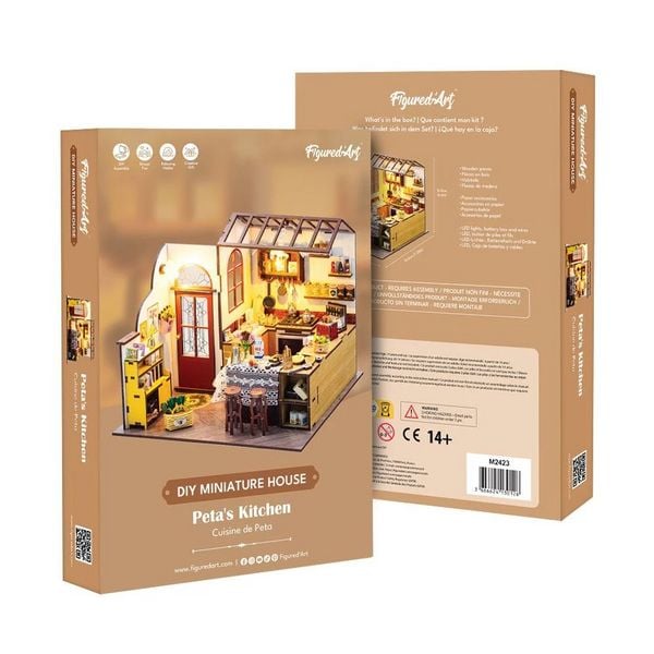 Produktbild: Book Nook DIY B&uuml;cherecke Petas K&uuml;che