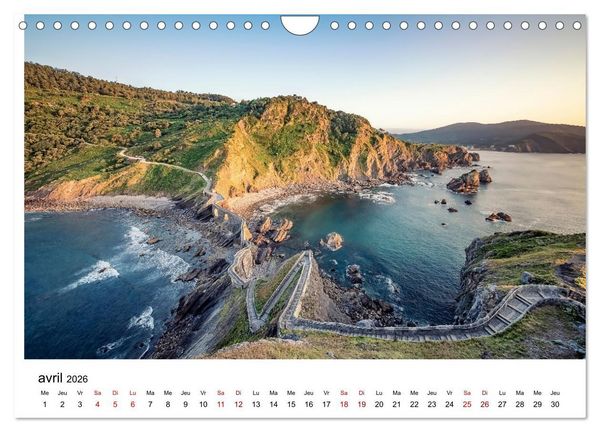 Produktbild: Stup&eacute;fiante Espagne (Calendrier mural 2026 DIN A4 vertical), CALVENDO calendrier mensuel