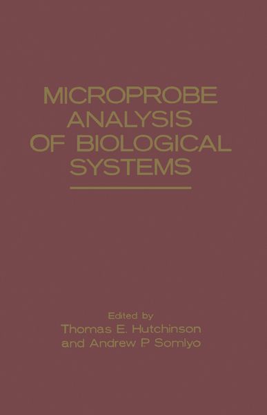 Produktbild: Microprobe Analysis of Biological Systems