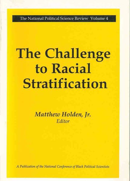 Produktbild: Holden, M: The Challenge to Racial Stratification