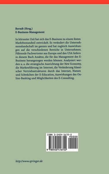 Produktbild: E-Business-Management