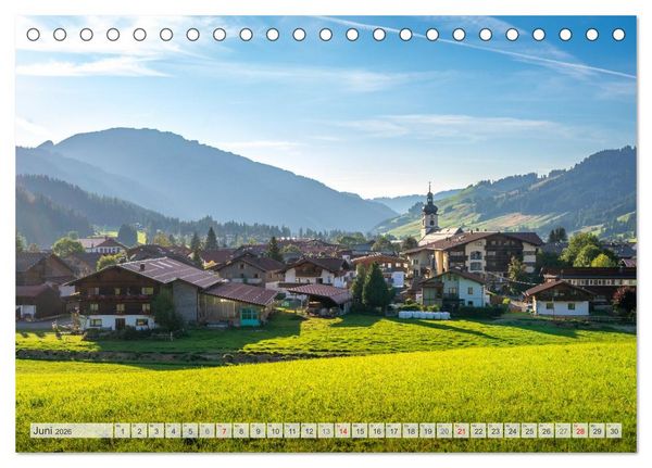 Produktbild: Urlaub im Tannheimer Tal (Tischkalender 2026 DIN A5 quer), CALVENDO Monatskalender