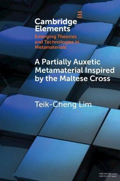 Produktbild: A Partially Auxetic Metamaterial Inspired by the Maltese Cross