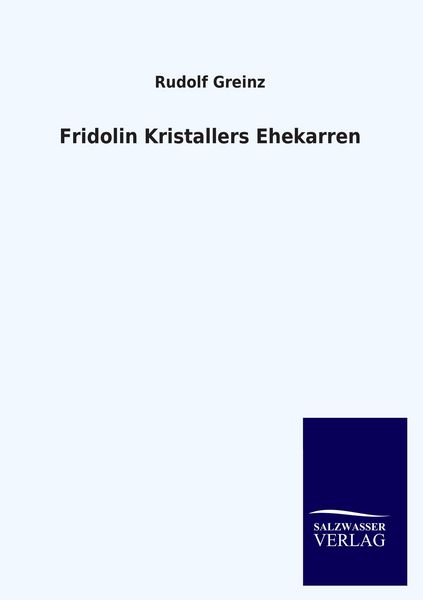Produktbild: Fridolin Kristallers Ehekarren
