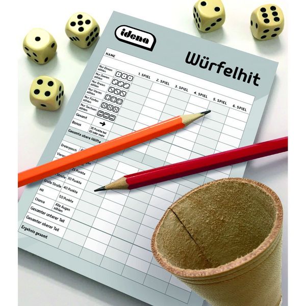 Produktbild: Idena W&uuml;rfelhit 3 St&uuml;ck