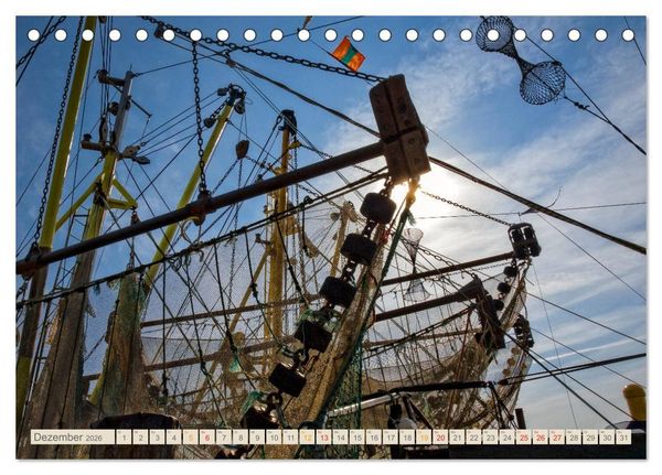 Produktbild: Reise an die Nordsee - Greetsiel (Tischkalender 2026 DIN A5 quer), CALVENDO Monatskalender