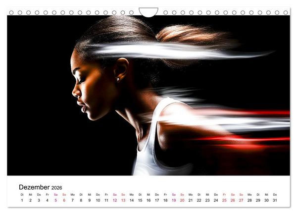 Produktbild: Sport Art (Wandkalender 2026 DIN A4 quer), CALVENDO Monatskalender