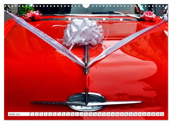 Produktbild: Classic Beauties - Wedding cars in Havana (Wall Calendar 2026 DIN A3 landscape), CALVENDO 12 Month Wall Calendar