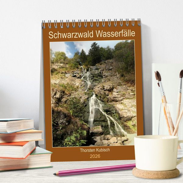 Produktbild: Schwarzwald Wasserf&auml;lle (Tischkalender 2026 DIN A5 hoch), CALVENDO Monatskalender