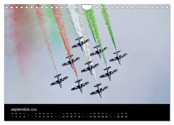 Produktbild: Les Frecce Tricolori (Calendrier mural 2026 DIN A4 vertical), CALVENDO calendrier mensuel