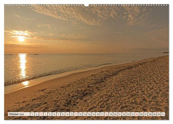 Produktbild: Urlaubsparadies R&uuml;gen (hochwertiger Premium Wandkalender 2026 DIN A2 quer), Kunstdruck in Hochglanz
