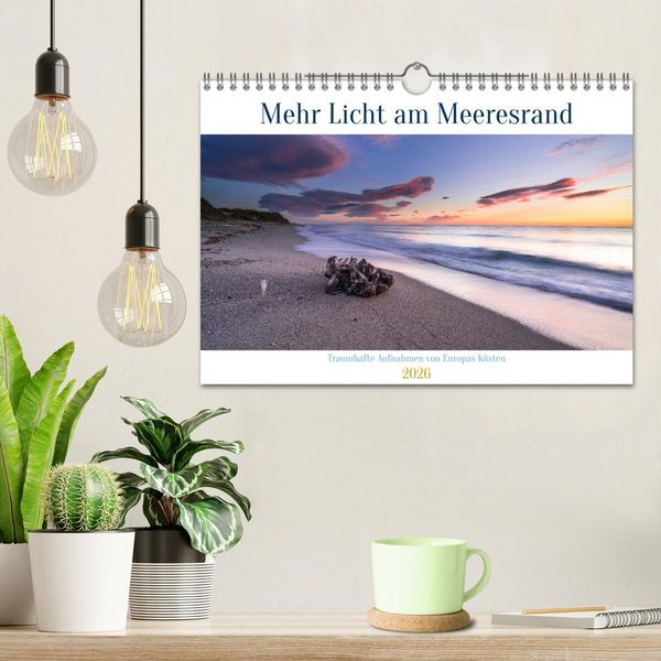 Produktbild: Mehr Licht am Meeresrand (Wandkalender 2026 DIN A4 quer), CALVENDO Monatskalender