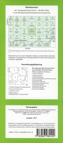 Produktbild: St. Blasien