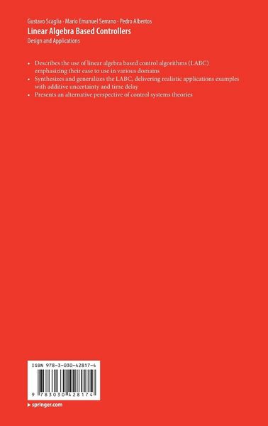 Produktbild: Linear Algebra Based Controllers