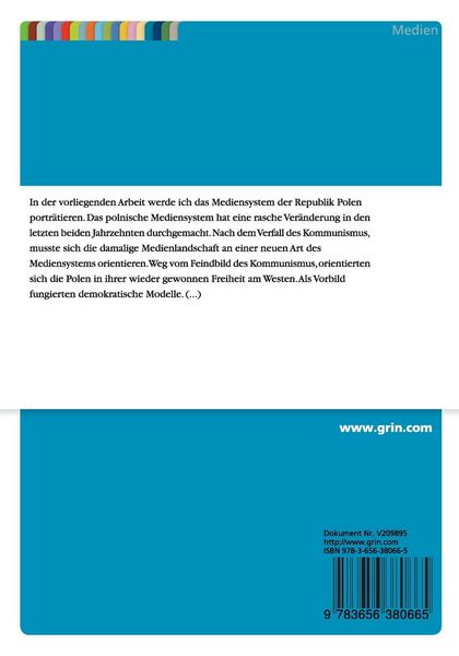 Produktbild: Das Mediensystem in Polen