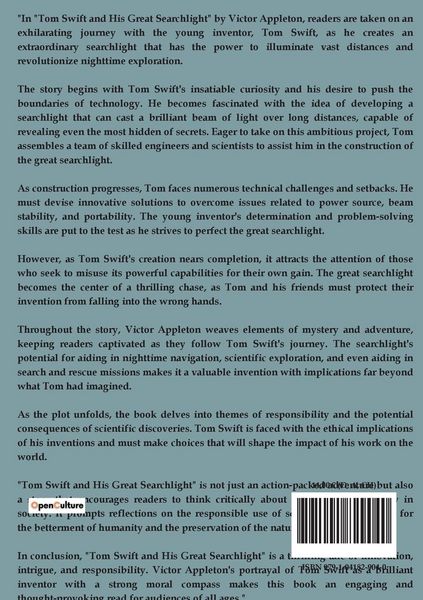 Produktbild: Tom Swift and his Great Searchlight
