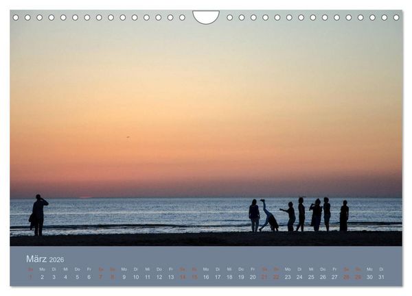 Produktbild: Tag am Meer (Wandkalender 2026 DIN A4 quer), CALVENDO Monatskalender