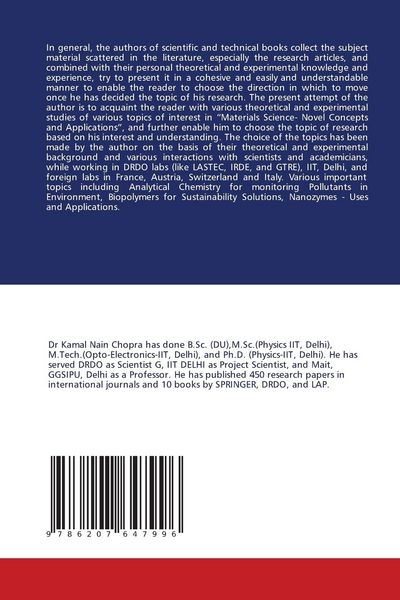 Produktbild: Materials Science Evolution - Novel Concepts and Research Applications