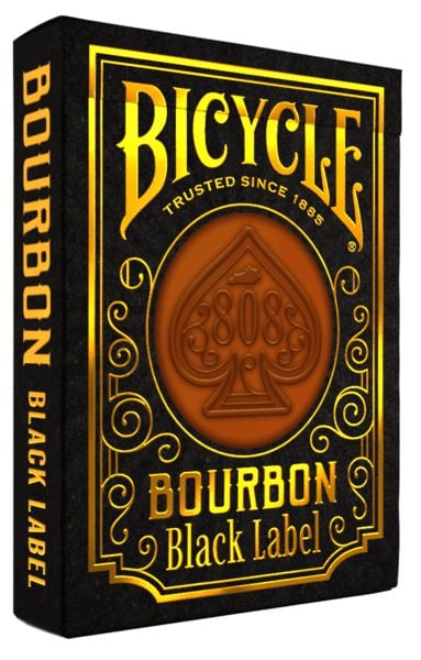 Produktbild: Bicycle&reg; Bourbon Black Label (Designer Spielkarten, Poker, Skat...)
