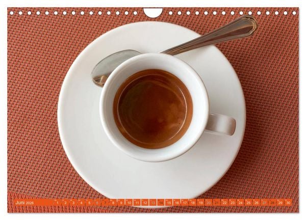 Produktbild: Kaffee (Wandkalender 2026 DIN A4 quer), CALVENDO Monatskalender