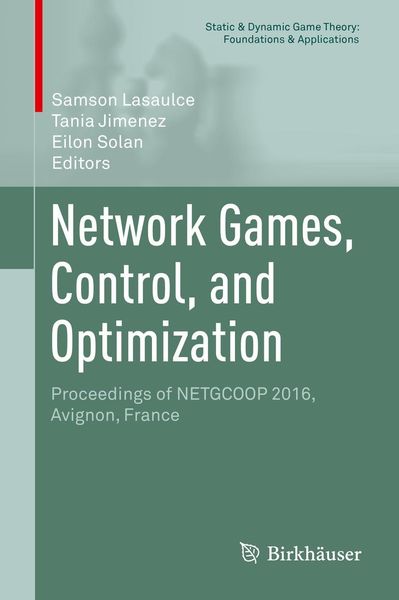 Produktbild: Network Games, Control, and Optimization
