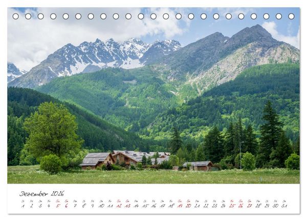 Produktbild: Die Route der Gro&szlig;en Alpen - Das Guisane-Tal und Brian&ccedil;onnais (Tischkalender 2026 DIN A5 quer), CALVENDO Monatskalender