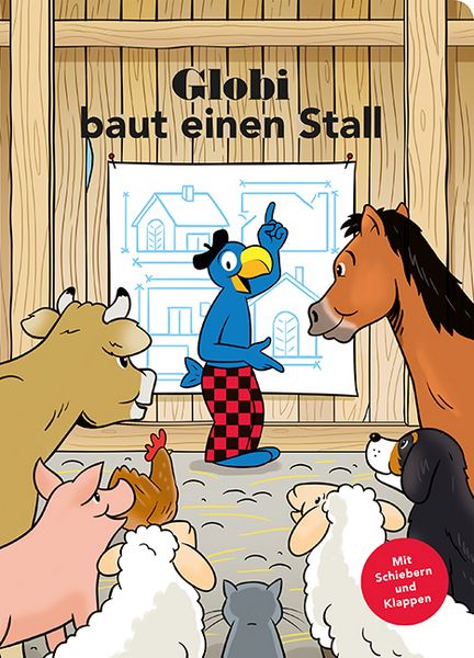 Produktbild: Globi baut einen Stall