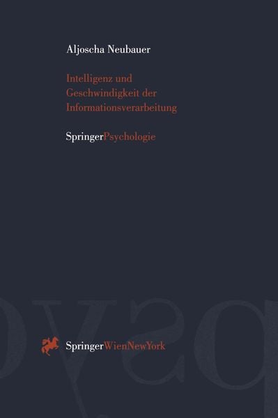 Produktbild: Intelligenz und Geschwindigkeit der Informationsverarbeitung