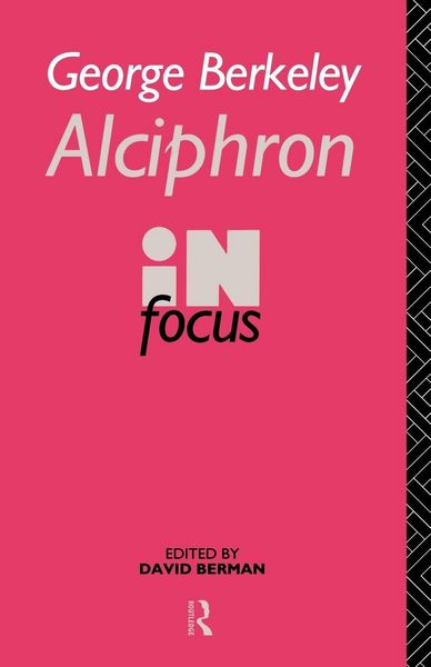 Produktbild: George Berkeley Alciphron in Focus
