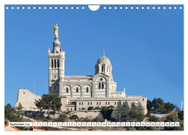 Produktbild: Marseille vom Frankfurter Taxifahrer Petrus Bodenstaff (Wandkalender 2026 DIN A4 quer), CALVENDO Monatskalender