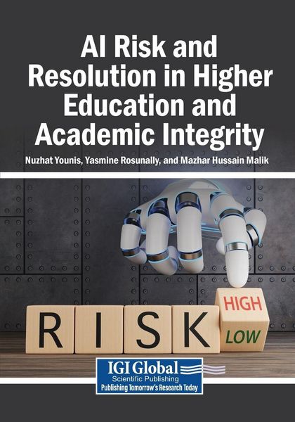 Produktbild: AI Risk and Resolution in Higher Education and Academic Integrity
