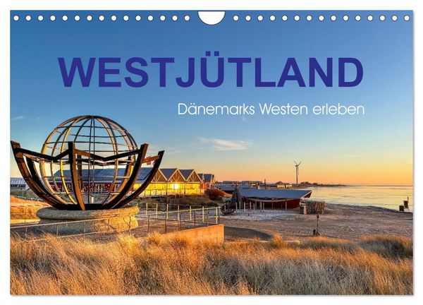 Westjütland - Dänemarks Westen erleben (Wandkalender 2026 DIN A4 quer), CALVENDO Monatskalender
