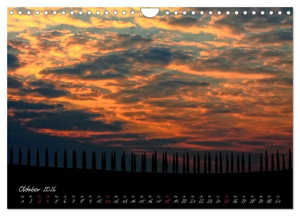 Produktbild: Licht der Toscana (Wandkalender 2026 DIN A4 quer), CALVENDO Monatskalender