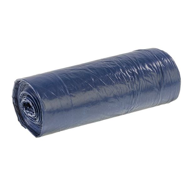 Produktbild: Idena Abfalls&auml;cke mit Zugband extra stark rei&szlig;fest 40&micro; 120l blau 70x100cm 10 St&uuml;ck