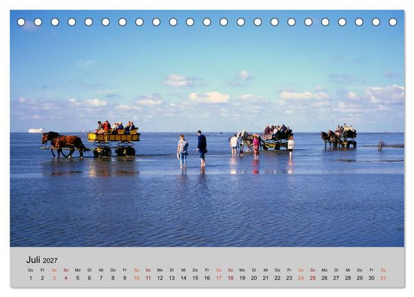 Produktbild: UNESCO Welterbest&auml;tten in Deutschland (Tischkalender 2027 DIN A5 quer), CALVENDO Monatskalender