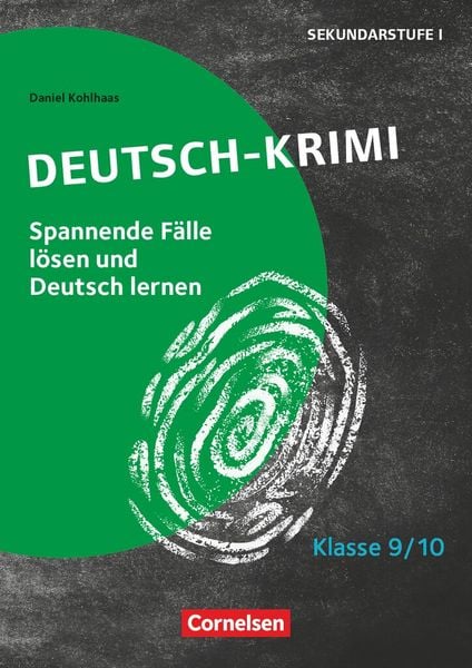 Produktbild: Lernkrimis f&uuml;r die SEK I - Deutsch - Klasse 9/10