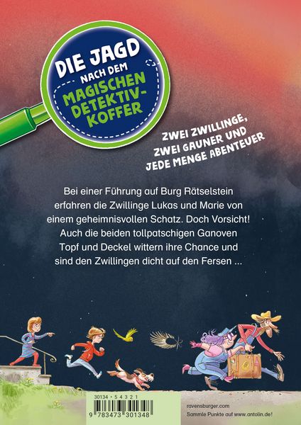 Produktbild: Die Jagd nach dem magischen Detektivkoffer, Band 4 - Achtung, Raubritter!