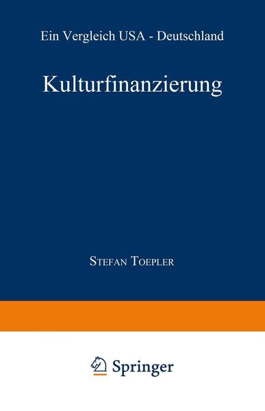 Produktbild: Kulturfinanzierung
