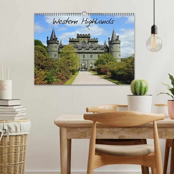Produktbild: Western Highlands - Schottland (Wandkalender 2026 DIN A3 quer), CALVENDO Monatskalender