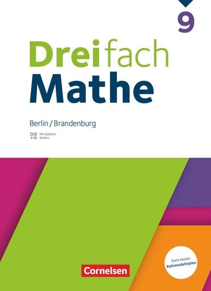 Produktbild: Dreifach Mathe - Berlin und Brandenburg - 9. Schuljahr