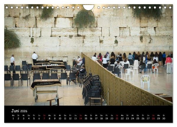 Produktbild: Israel - eindrucksvoll, anders, sch&ouml;n! (Wandkalender 2026 DIN A4 quer), CALVENDO Monatskalender