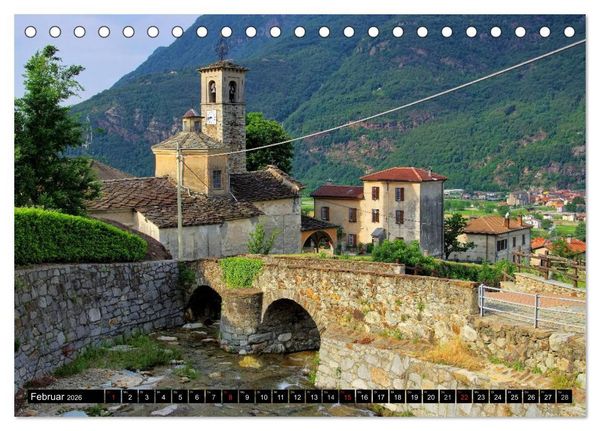 Produktbild: Piemont (Tischkalender 2026 DIN A5 quer), CALVENDO Monatskalender