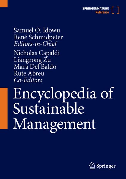 Produktbild: Encyclopedia of Sustainable Management