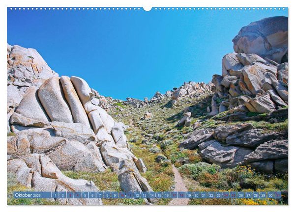 Produktbild: Facettenreiches Sardinien (Wandkalender 2026 DIN A2 quer), CALVENDO Monatskalender