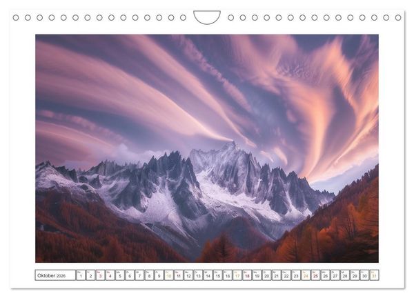 Produktbild: Im Reich der Berge (Wandkalender 2026 DIN A4 quer), CALVENDO Monatskalender
