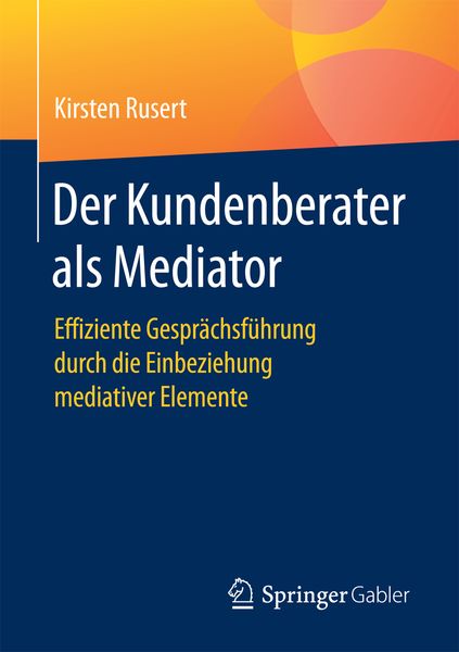 Produktbild: Der Kundenberater als Mediator
